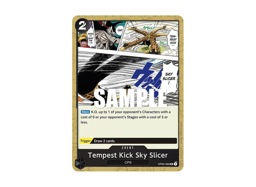 Tempest Kick Sky Slicer UC [OP03-096] [EN] (Booster Pack "Pillars Of Strength")