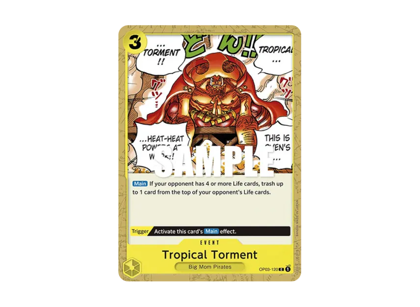 Tropical Torment C [OP03-120] [EN] (Booster Pack "Pillars Of Strength")