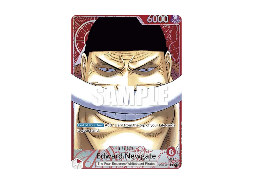 Edward.Newgate L-P [OP02-001] [EN] (Booster Pack "Paramount War")