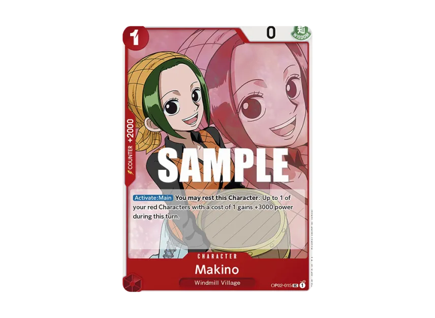 Makino UC [OP02-015] [EN] (Premium Booster "ONE PIECE CARD THE BEST")