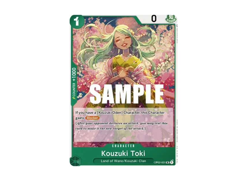 Kouzuki Toki UC [OP02-031] [EN] (Booster Pack "Paramount War")