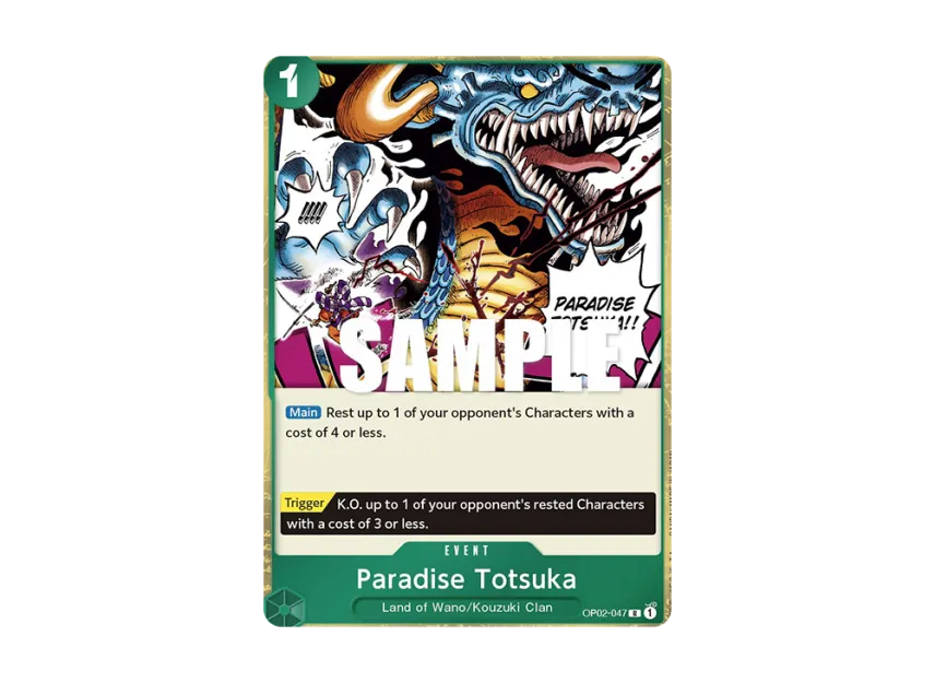 Paradise Totsuka R [OP02-047] [EN] (Booster Pack "Paramount War")