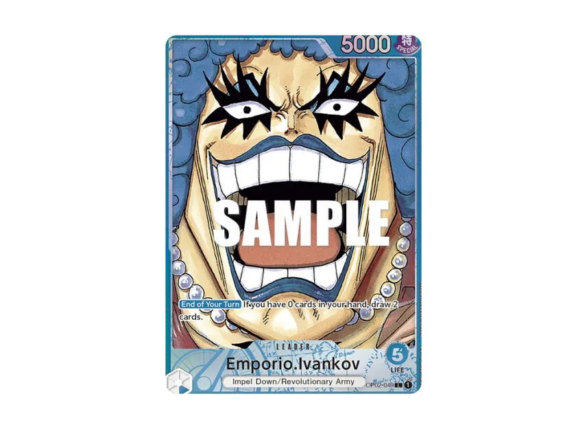 Emporio.Ivankov L-P [OP02-049] [EN] (Booster Pack "Paramount War")