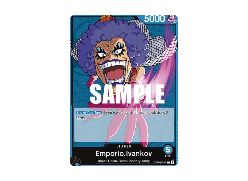 Emporio.Ivankov L [OP02-049] [EN] (Booster Pack "Paramount War")