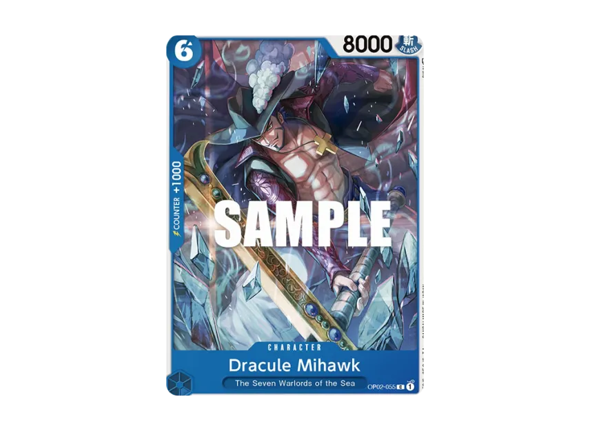 Dracule Mihawk C [OP02-055] [EN] (Booster Pack "Paramount War")