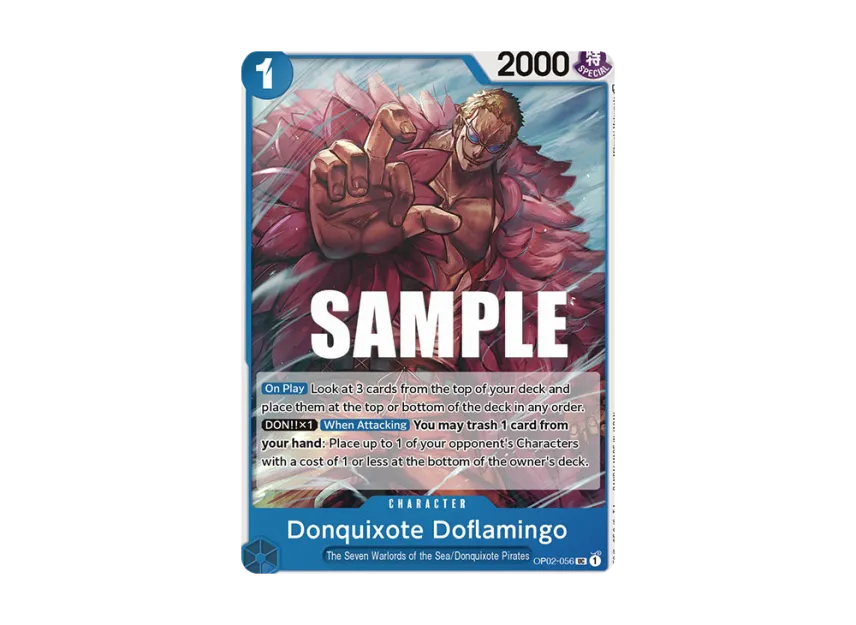 Donquixote Doflamingo UC [OP02-056] [EN] (Booster Pack "Paramount War")