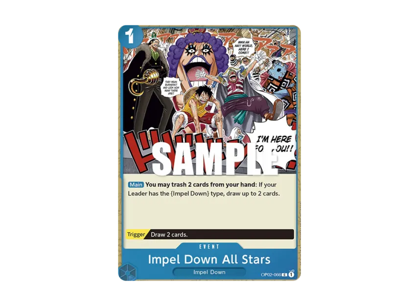 Impel Down All Stars C [OP02-066] [EN] (Booster Pack "Paramount War")