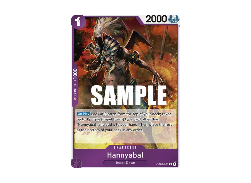 Hannyabal R [OP02-083] [EN] (Booster Pack "Paramount War")