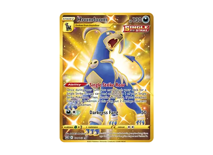 Houndoom HR [163-BATTLE-STYLES 179/163] (Sword & Shield "Battle Styles")