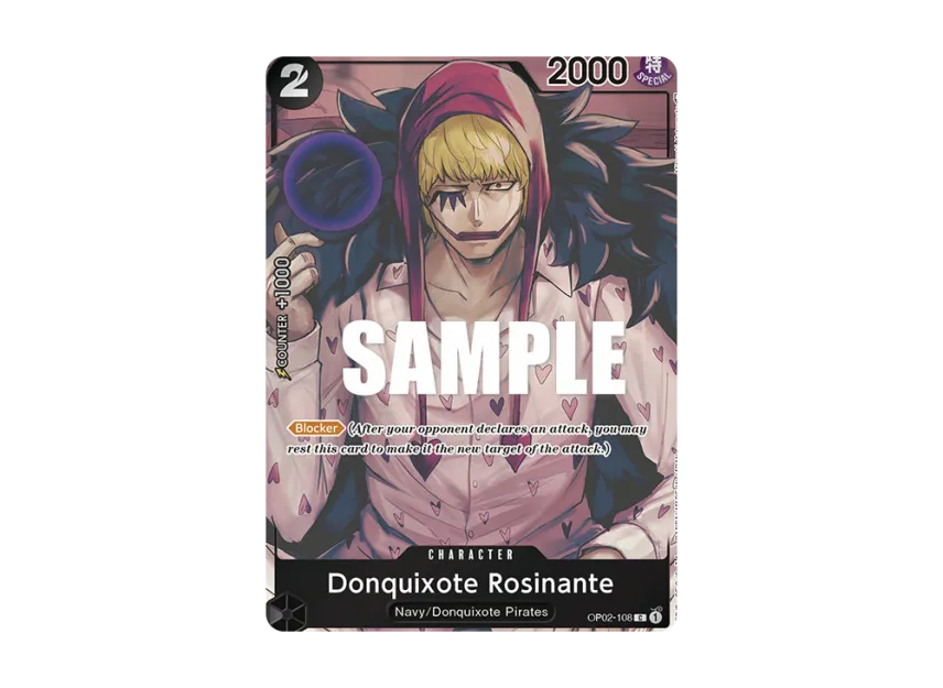Donquixote Rosinante C-P [OP02-108] [EN] (Booster Pack "Paramount War")