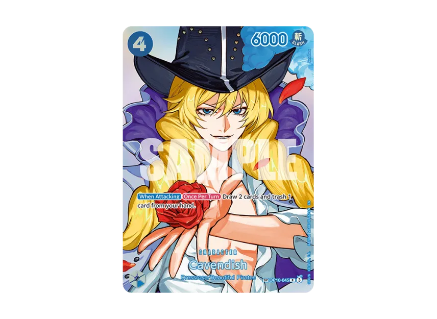 Cavendish R-SPC [OP10-045] [EN] (Booster Pack "THE TIME OF BATTLE")