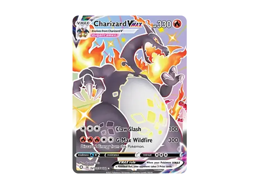 Charizard VMAX SUR [SV107/SV122] (Sword & Shield "Shining Fates")