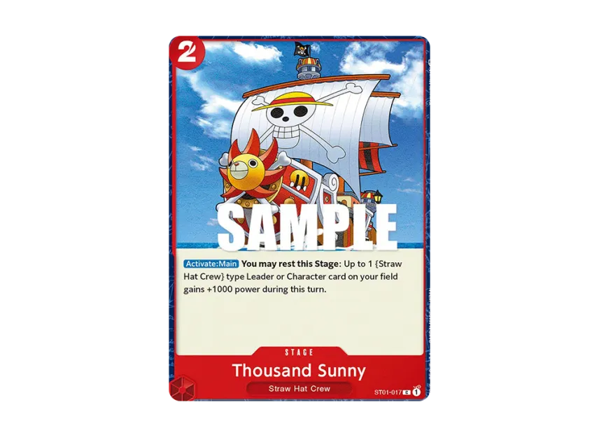 Thousand Sunny C [ST01-017] [EN] (Start Deck "Straw Hat Crew")