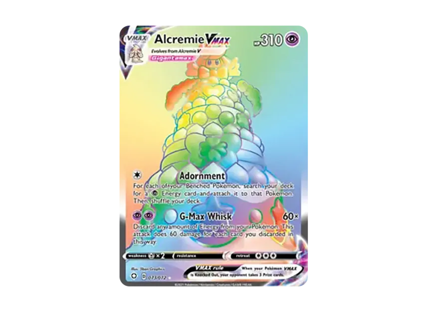 Alcremie VMAX RR [072-SHINING-FATES 073/072] (Sword & Shield "Shining Fates")
