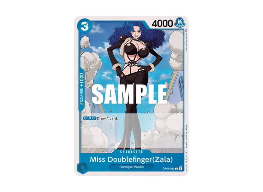 Miss Doublefinger(Zala) C [OP01-080] [EN] (Booster Pack "ROMANCE DAWN")