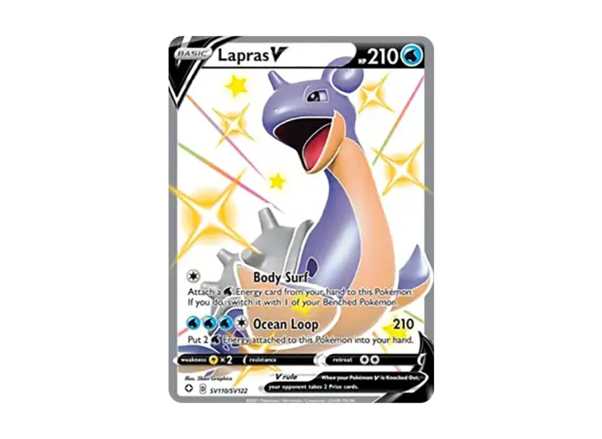 Lapras V SUR [SV110/SV122] (Sword & Shield "Shining Fates")