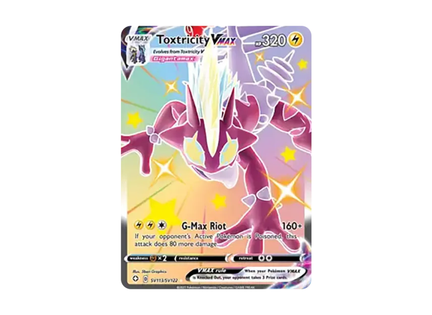 Toxtricity VMAX SUR [SV113/SV122] (Sword & Shield "Shining Fates")