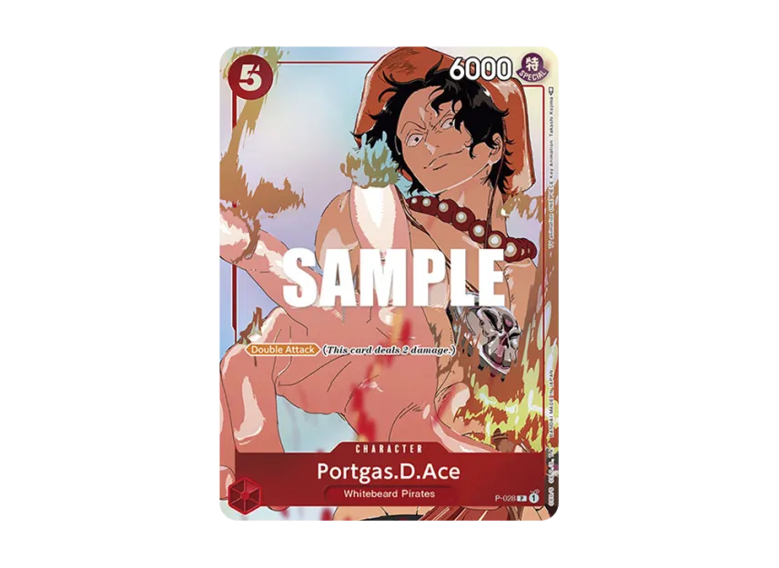 Portgas.D.Ace P [P-028] [EN] (Promotional Card "GIFT COLLECTION 2023")