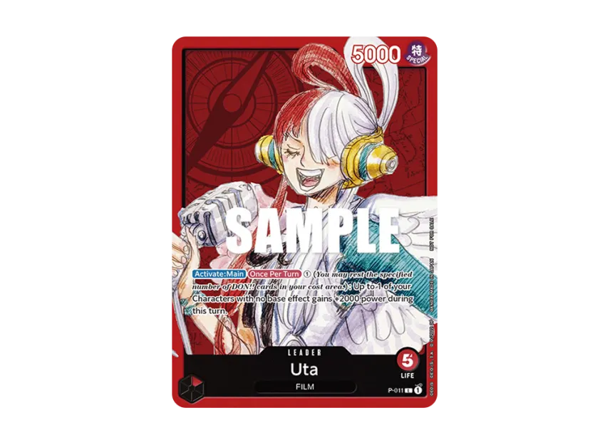 Uta L [P-011] [EN] (Promotional Card "FILM RED Promotion Card Set")