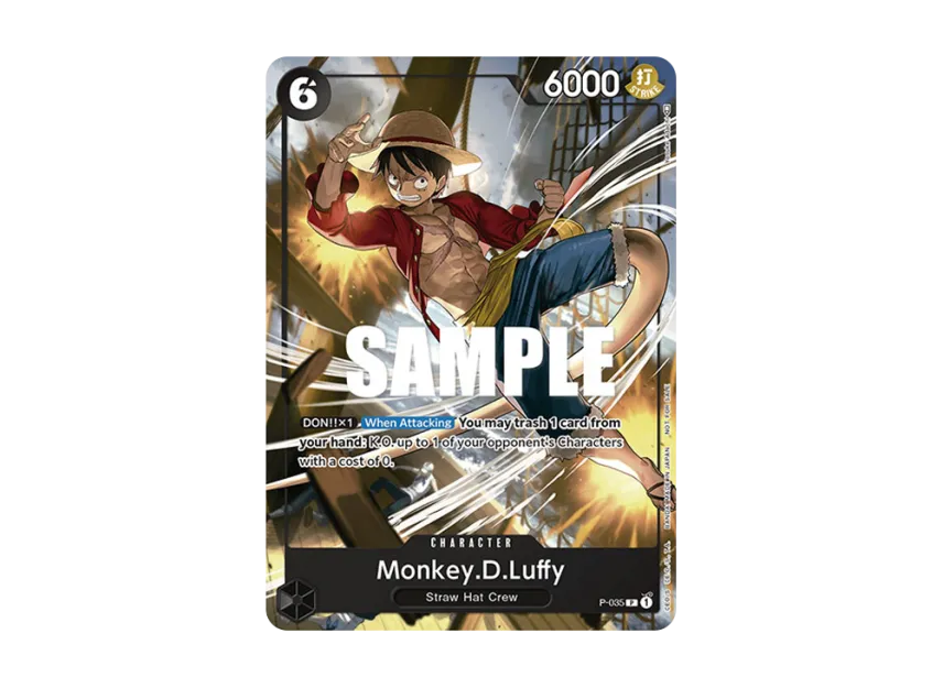 Monkey.D.Luffy P [P-035] [EN] (Promotional Card "Pirates Party Card Vol.3")