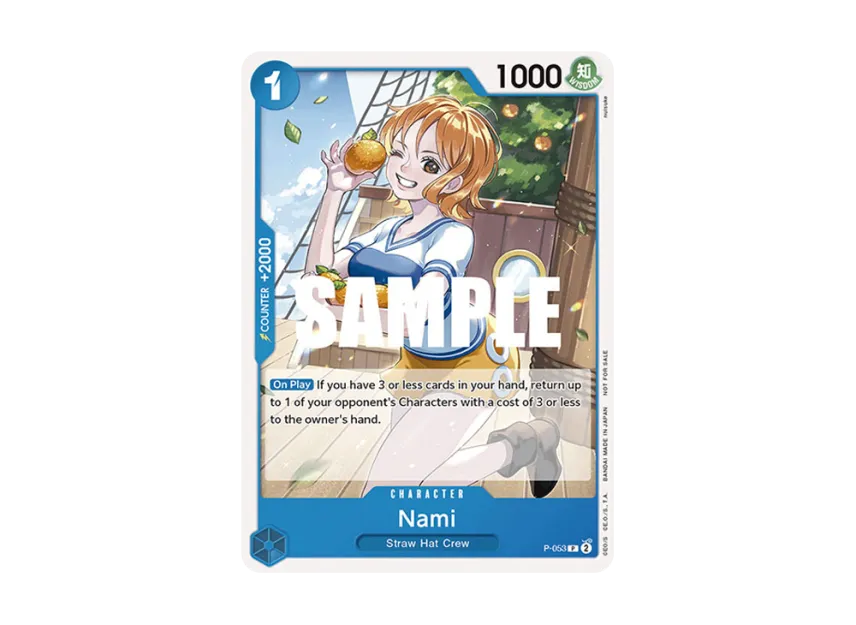 Nami P [P-053] [EN] (Premium Booster "ONE PIECE CARD THE BEST")