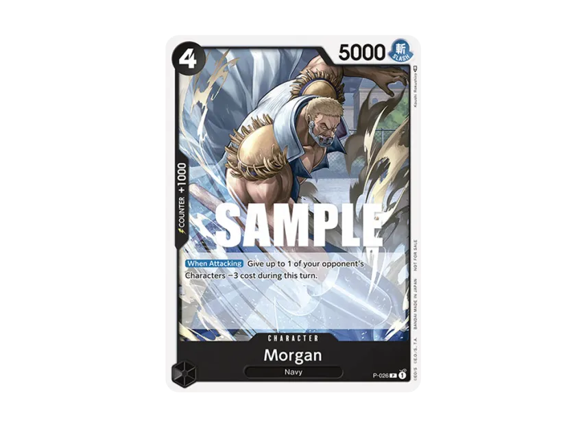 Morgan P [P-026] [EN] (Promotional Card "Pirates Party Card Vol.2")