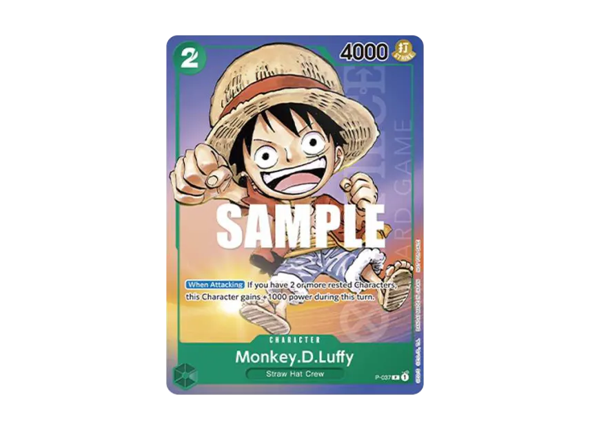 Monkey.D.Luffy P [P-037] [EN] (Promotional Card "Anime Expo 2023 Free Giveaway")