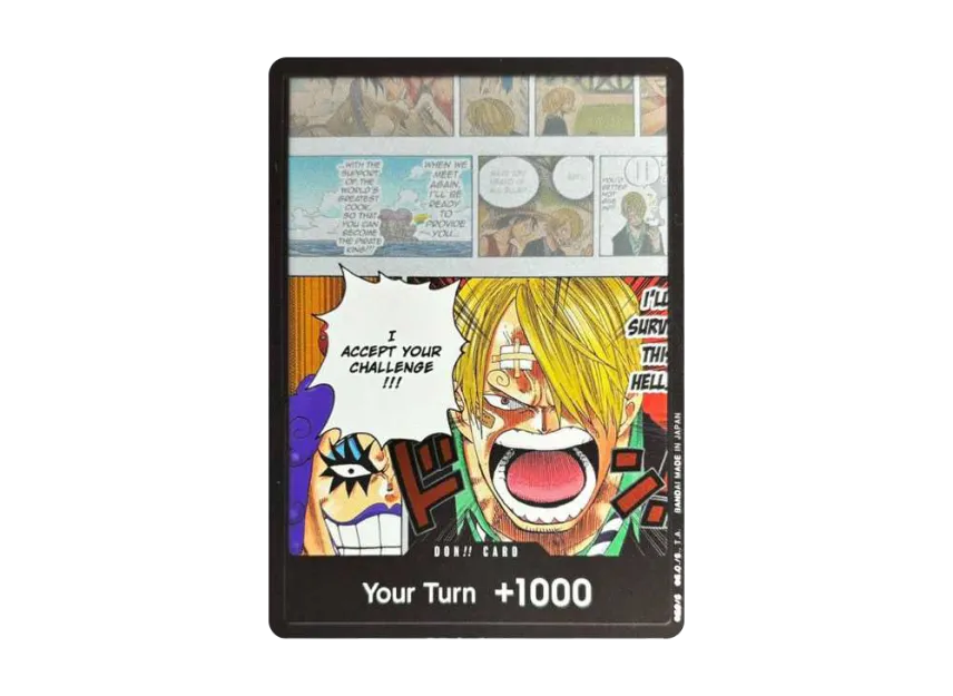 DON!! Card : Ivankov & Sanji [EN](Promotional Card "Wings of the Captain Double Pack Set Vol.3 (OP-06)") [EN]