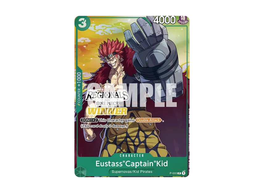 Eustass"Captain"Kid P [P-003] [EN] (Promotional Card "Promotion Pack 2022")