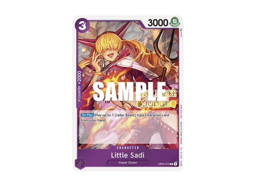 Little Sadi R [OP02-073] [EN] (Booster Pack "Paramount War")
