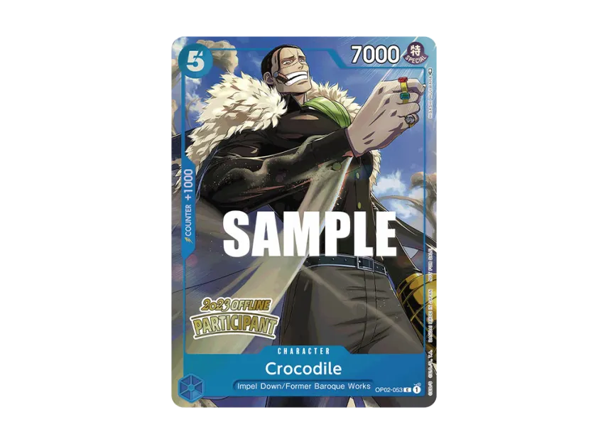 Crocodile C [OP02-053] [EN] (Booster Pack "Paramount War")