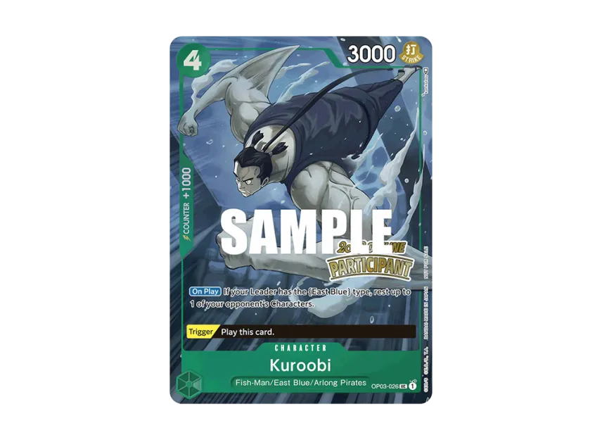 Kuroobi UC [OP03-026] [EN] (Booster Pack "Pillars Of Strength")