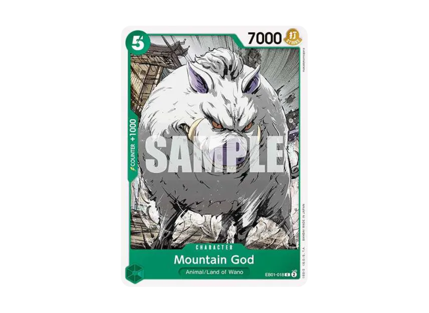 Mountain God C [EB01-018] [EN] (Extra Booster "Memorial Collection")