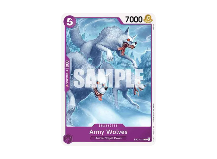 Army Wolves C [EB01-032] [EN] (Extra Booster "Memorial Collection")