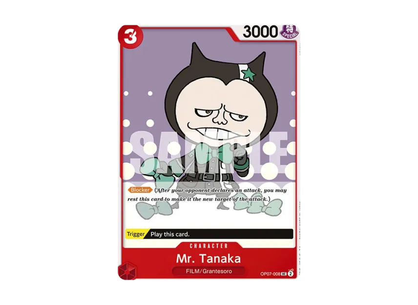 Mr. Tanaka UC [OP07-008] [EN] (Booster Pack "500 Years In The Future")