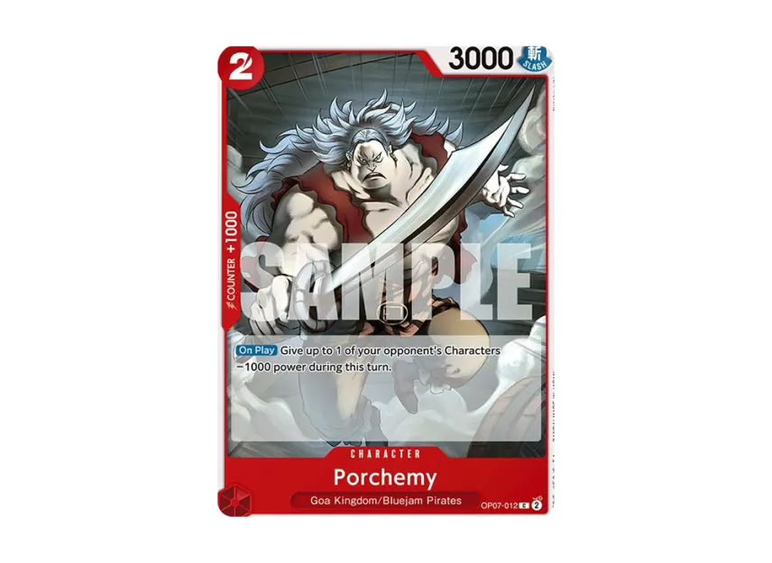 Porchemy C [OP07-012] [EN] (Booster Pack "500 Years In The Future")