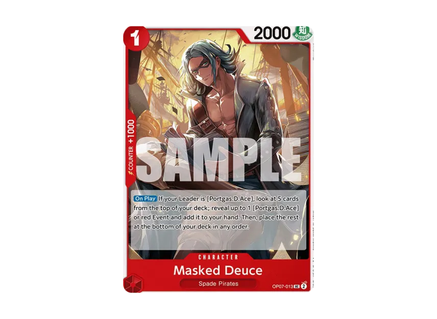 Masked Deuce UC [OP07-013] [EN] (Booster Pack "500 Years In The Future")