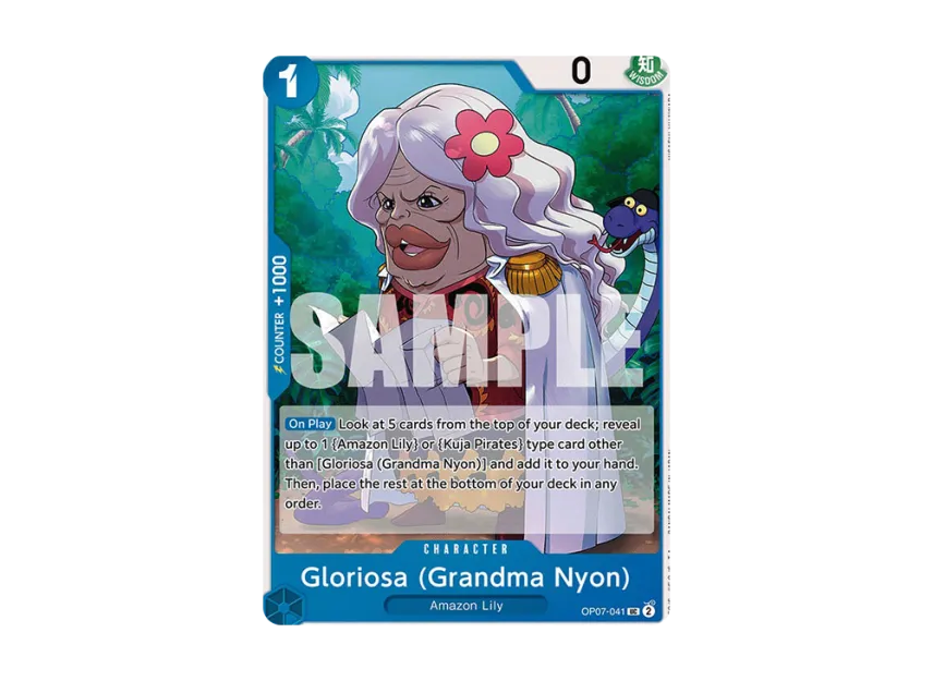 Gloriosa (Grandma Nyon) UC [OP07-041] [EN] (Booster Pack "500 Years In The Future")
