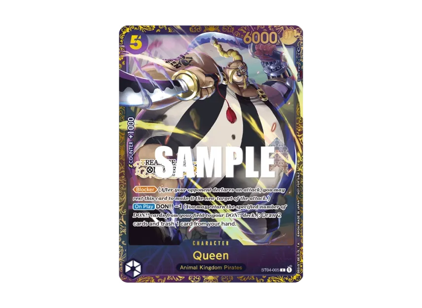 Queen C-P [ST04-005] [EN] (Promotional Card "Treasure Cup")