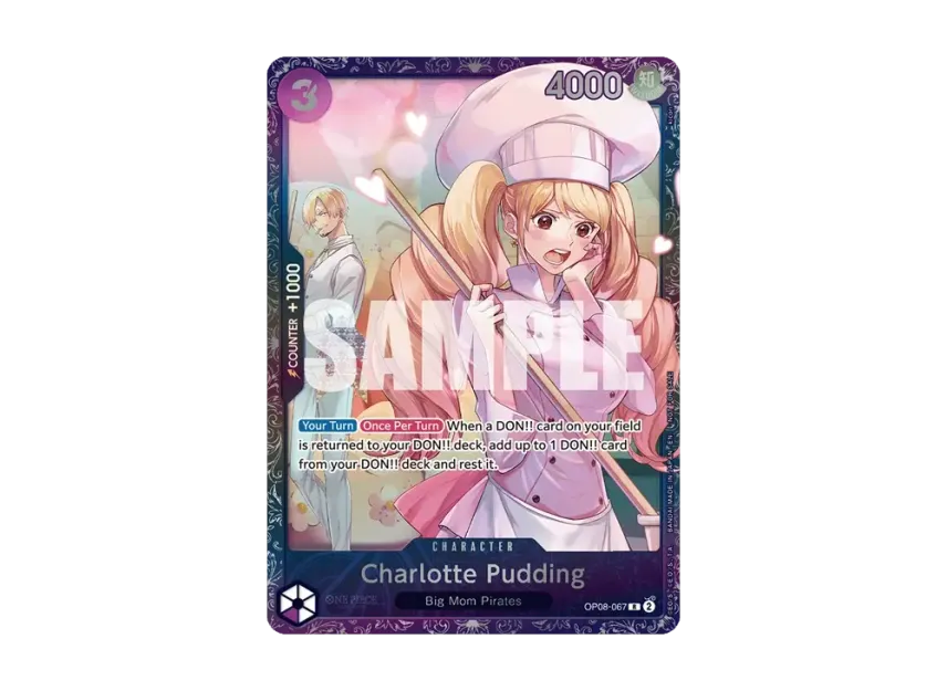 Charlotte Pudding R [OP08-067] [EN] (Booster Pack "Two Legends")