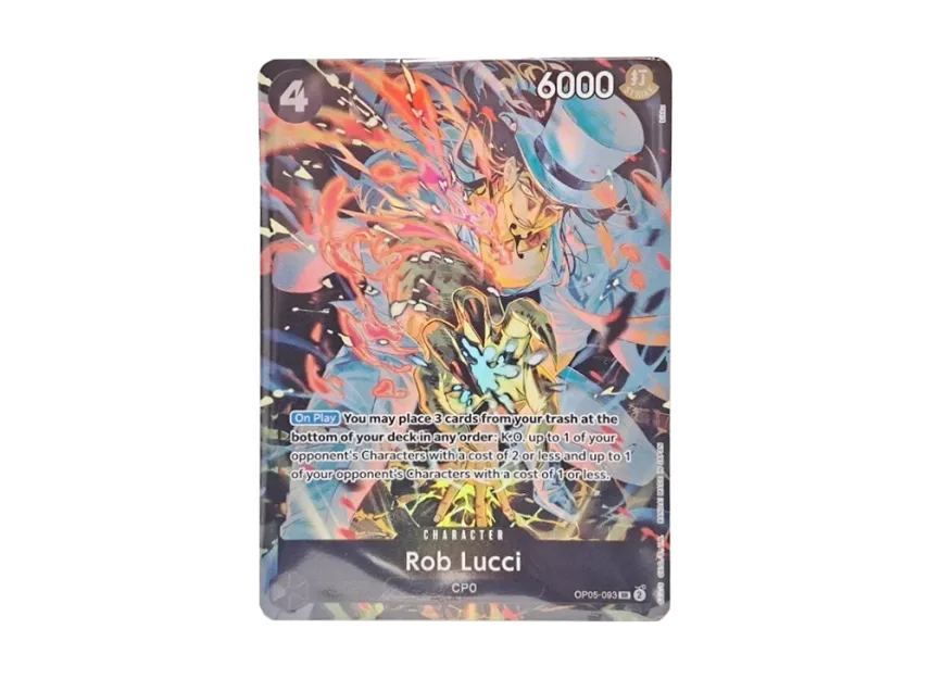 Rob Lucci SR [OP05-093] [EN] (Booster Pack "Awakening Of The New Era")