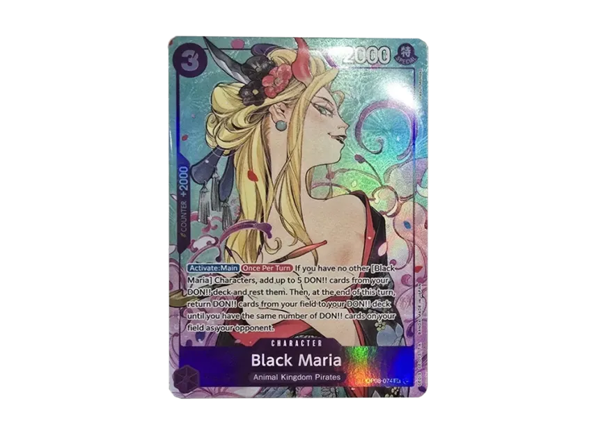 Black Maria SR [OP08-074] [EN] (Booster Pack "Two Legends")