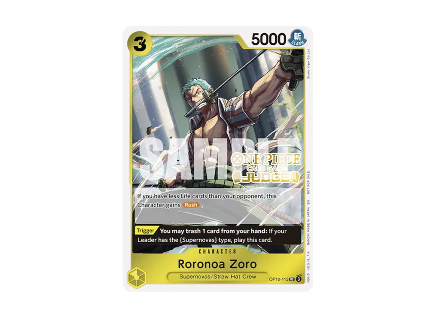 Roronoa Zoro UC [OP10-113] [EN] (Booster Pack "Royal Blood")
