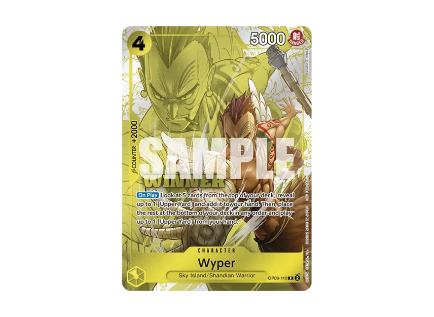 Wyper R [OP08-110] [EN] (Promotional Card "CS 25-26 Celebration Pack")