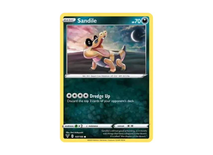 Sandile C [185-VIVID-VOLTAGE 107/185] [EN] (Sword & Shield "Vivid Voltage")