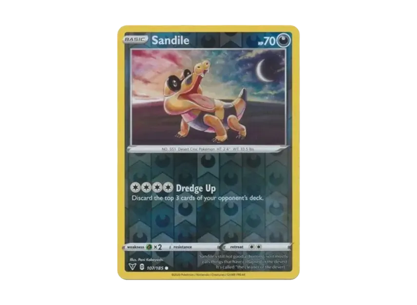 Sandile C : Reverse Holo [185-VIVID-VOLTAGE 107/185] [EN] (Sword & Shield "Vivid Voltage")