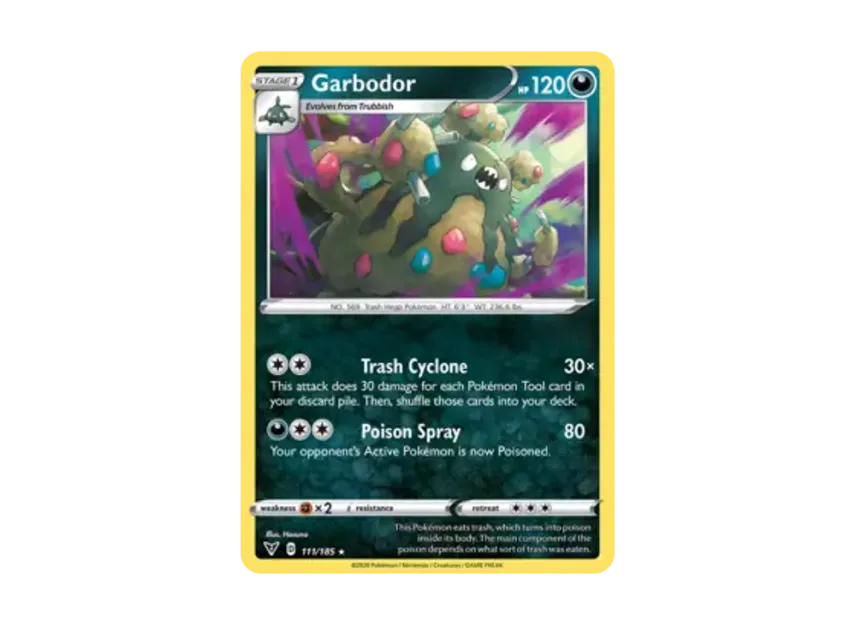 Garbodor R [185-VIVID-VOLTAGE 111/185] [EN] (Sword & Shield "Vivid Voltage")