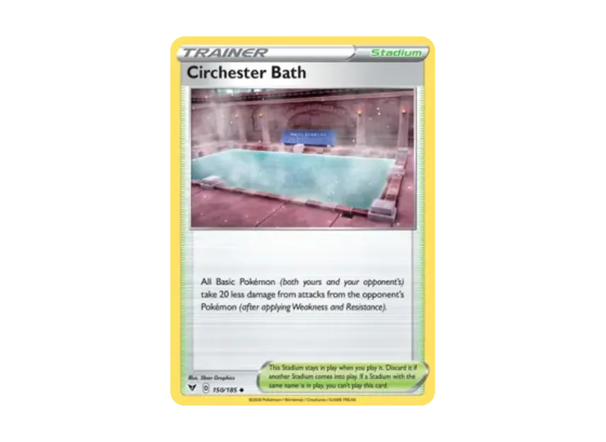 Circhester Bath U [185-VIVID-VOLTAGE 150/185] [EN] (Sword & Shield "Vivid Voltage")