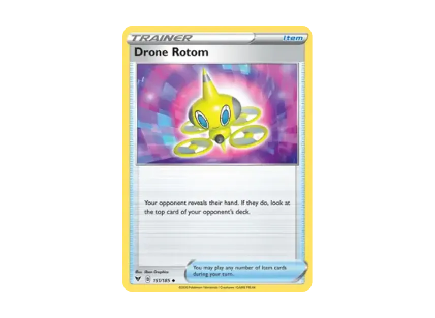 Drone Rotom U [185-VIVID-VOLTAGE 151/185] [EN] (Sword & Shield "Vivid Voltage")