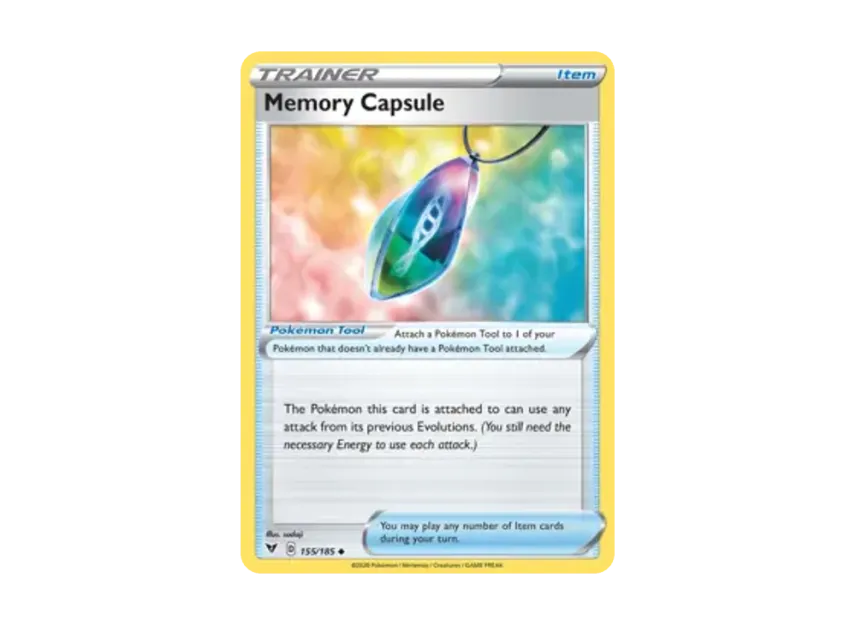 Memory Capsule U [185-VIVID-VOLTAGE 155/185] [EN] (Sword & Shield "Vivid Voltage")